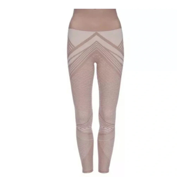 New Good American Seamless Leggings Dusk Geo print contouring geometric print - Picture 2 of 13